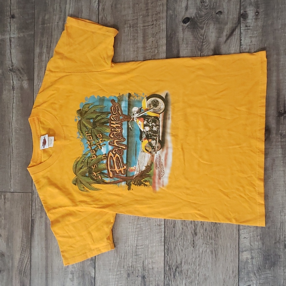 Vintage Harley-Davinson The Bahamas t shirt